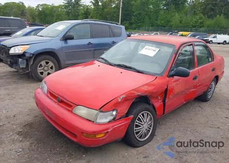 1997 Toyota Corolla Ce/Std z USA, uszkodzony, nr VIN 1NXBA02E2VZ659837